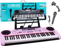 Jokomisiada Keyboard Orgel + Mikrofon 61Key 328-06 In0082