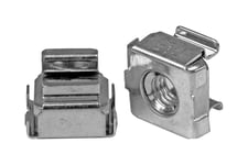 StarTech.com 50 Pkg M5 Cage Nuts for Server Rack Cabinets - M5 cage nuts - Rack cage nuts - cage nuts (CABCAGENUTS) - stativmuttrar
