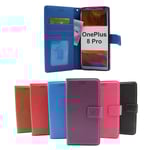 New Standcase Wallet OnePlus 8 Pro Svart