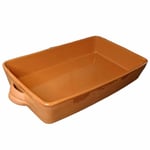 Stor Ildfast Form 35x60 Terracotta