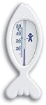 TFA Dostmann FISCH 14.3017.02 Thermomètre de bain analogique sans BPA Blanc 59 x 14 x 145 mm