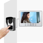 7inch TFT Wire Visual Doorbell Intercom Video Door Bell Security GF0