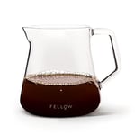 Fellow Mighty | Petite carafe en verre | Carafe pour préparation manuelle de café et infuseur à thé, bécher en verre borosilicate | Carafe transparente de 500 ml