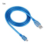 Blue Cable Adapter Usb 2.0 Hub Mini 5pin 1m