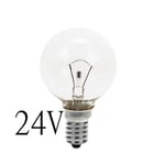 Lågvoltslampa klot 170lm E14 25W 24V