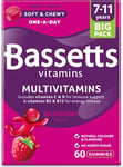 Bassetts Vitamins 7-11 Multivitamins Raspberry 60'S