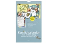 Familjekalender Otto Dickmeiss &Amp  Lilja Scherfig 4 Spalter 2025