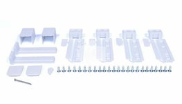 Genuine Zanussi Fridge / Freezer Integrated Decor Door Fixing Kit 140046408146