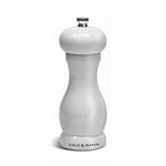 Cole & Mason H321820 Oxford White Pepper Mill | Precision+ Wooden | Premium Coloured Gloss Seasoning Mill | Wood | 155mm | Single | Includes 1 x Pepper Grinder | Lifetime Mechanism Guarantee