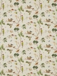 Sanderson Woodland Chorus Made to Measure Curtains or Roman Blind, Linen/Multi