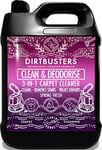 Dirtbusters Carpet Shampoo Cleaner Solution, Clean & Deodorise With Stain Cleaning Remover And Odour Treatment, Spring Fresh (5L)