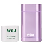 Wild Purple Case and Coconut & Vanilla Deodorant Starter Pack