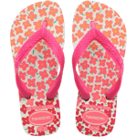 Havaianas Havaianas Kids' Flores Flip Flops White/Pink Flux 35/36, White/Pink Flux