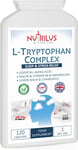 L-Tryptophan Complex 120 Capsules 220Mg with Niacin & Vitamin B6 & Magnesium & L