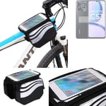For Realme C53 bike frame bag bicycle mount smartphone holder top tube crossbar 