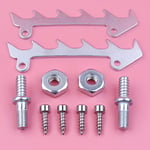 SYCEZHIJIA Bumper Spike Screw Bar Nut Stud Kit For Stihl 017 018 019 MS170 MS171 MS180 MS181 Chainsaw Spare Parts