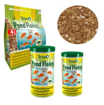 Tetra Pond Flake Food 500ml 1l 4l Goldfish Koi Flakes Tetrapond