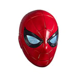 SPIDER-MAN Marvel Legends Series, Casque électronique Iron Spider avec Yeux Lumineux, 6 réglages de luminosité, Ajustable