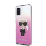 Karl Lagerfeld Samsung Galaxy A41 Skal Iconic Cover Gradient Rosa
