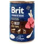 Brit Premium by Nature 6 x 400 g - Storfe med vom