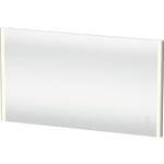 Duravit XSquare spejl med lys, dæmpbar, touch, 140x80 cm, krom
