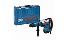 Bosch Professional 0611265100 Perforateur SDS max GBH 8-45 D (1 500W, Force de Frappe: 12,5 J, Ø Perçage dans Béton, Forets pour Perforateur 12 – 45 mm, Pack d'accessoires, Coffret) Bleu