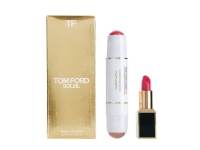 Soleil Travel Exclusive/Glow On The Go Set Tom Ford: Tom Ford, Illuminating, Highlighter & Blush Stick 2-In-1, 10 g + Tom Ford, Sheer, Cream Lipstick, 2 g