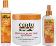 Cantu Shea Butter Moisturizing Curl Activator Cream, Leave-In Conditioning Repai