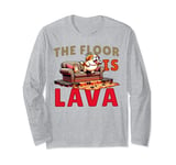 The Floor Is Lava family vacation game champion Long Sleeve T-Shirt