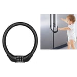 2 Pieces Children'S Refrigerator Lock for French Door Freezer Cabinet I9O68772
