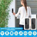 WiFi Ring Phone Camera Door Bell 720P Security Intercom Video Doorbell  Home