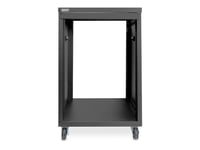 Digitus - Rack Skåp - Svart, Ral 9005 - 16U - 19"
