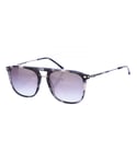 Lacoste Mens square-shaped acetate and metal sunglasses L606SND - Grey - One Size