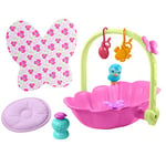 My Garden Baby Baby Butterfly 2-in-1 Bath & Bed (29.2-cm / 11.1-in), with Accessories like Soap, Pillow, Mobiles, and More, Great Gift for Kids Ages 2Y+
