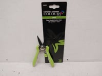 SPEAR & JACKSON SMALL LADIES LIME GREEN  PRUNING GARDEN SNIPS 56418G
