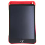Ritplatta 8.5"" med LCD-skärm och penna - Svart Röd