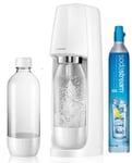 Sodastream Pack Machine à soda Spirit Blanc avec 2 bouteilles lave-vaisselle