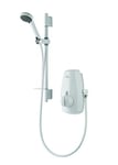 Aqualisa Aquastream Thermo mixer shower with adjustable head - White