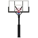 prosport basketballstativ in-ground pro 2,3-3,05 m adjustable basketball hoop 2,3 -3,0