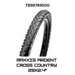 Maxxis Ardent Tyre Cross Country 29 x 2.40 60 TPI Wire Single Compound Black- H