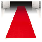 Boland 44167 - Tapis rouge, 450 x 60 cm, Décoration, Carnaval, Fête à thème, VIP, Mariage, Halloween