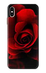 Red Rose Case Cover For iPhone XS Max