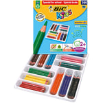 BIC Kids Evolution Triangle ECOlutions Colouring Pencils - Assorted Colours, Classpack of 144