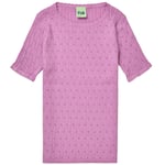 FUB Pointelle Top Orchid | Rosa | 130 cm