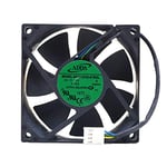 N / A Cooling Fan AD0812UX-A7BGL,Server Cooler Fan AD0812UX-A7BGL 12V 0.33A, Motherboard Intelligent pwm Temperature Control Fan for 80x80x25mm 4-PIN