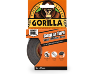 Gorilla Tape Handy Roll - 25mm - Sort - 9 m.