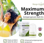 Perspi-Guard Maximum Strength Antiperspirant Roll-On, Strong Deodorant for & up