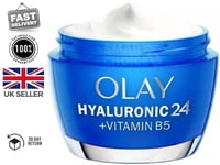 Olay Regenerist Hyaluronic24 + Vitamin B5 Day Gel, Fragrance Free, 50ml | Niacin
