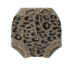 Tocoto Vintage Animal Print Knitted Underbyxor Brown | Brun | 12 months