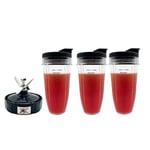 24Oz Blender Cup with Lid for  Auto IQ Pro BL480, BL482, BL642, BL682,5280